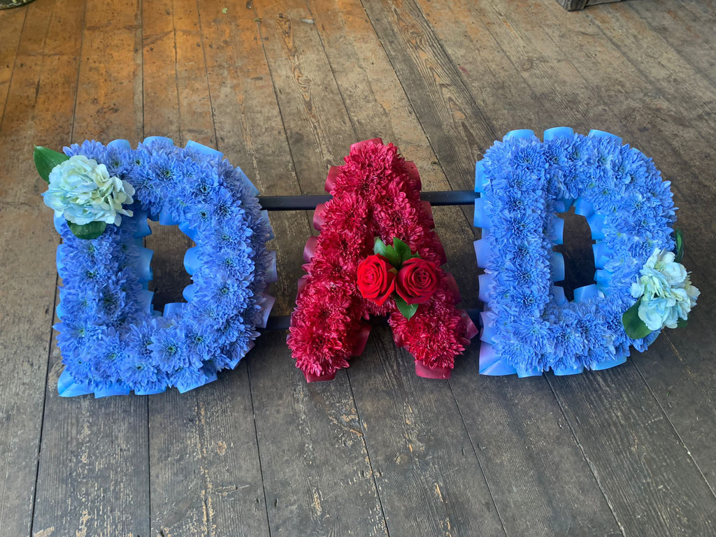 Funeral Lettering – Greensleeves Flowers